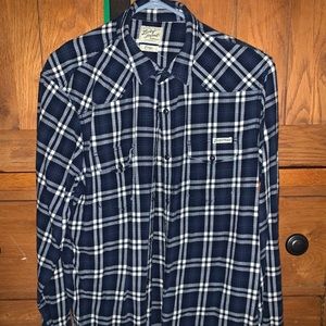 Plaid/ Flannel lucky brand button up!